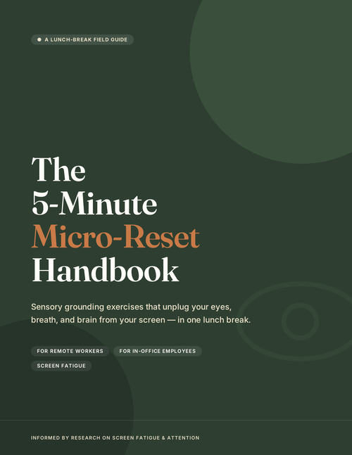 Cover of The 5 Minute Micro Reset Handbook