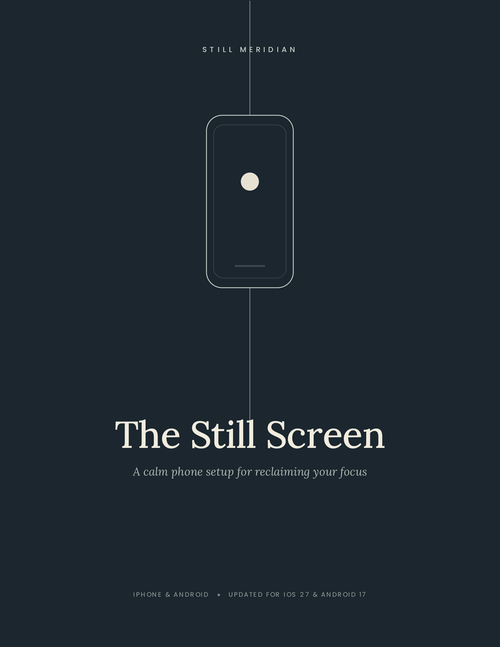 Cover of The Still Screen