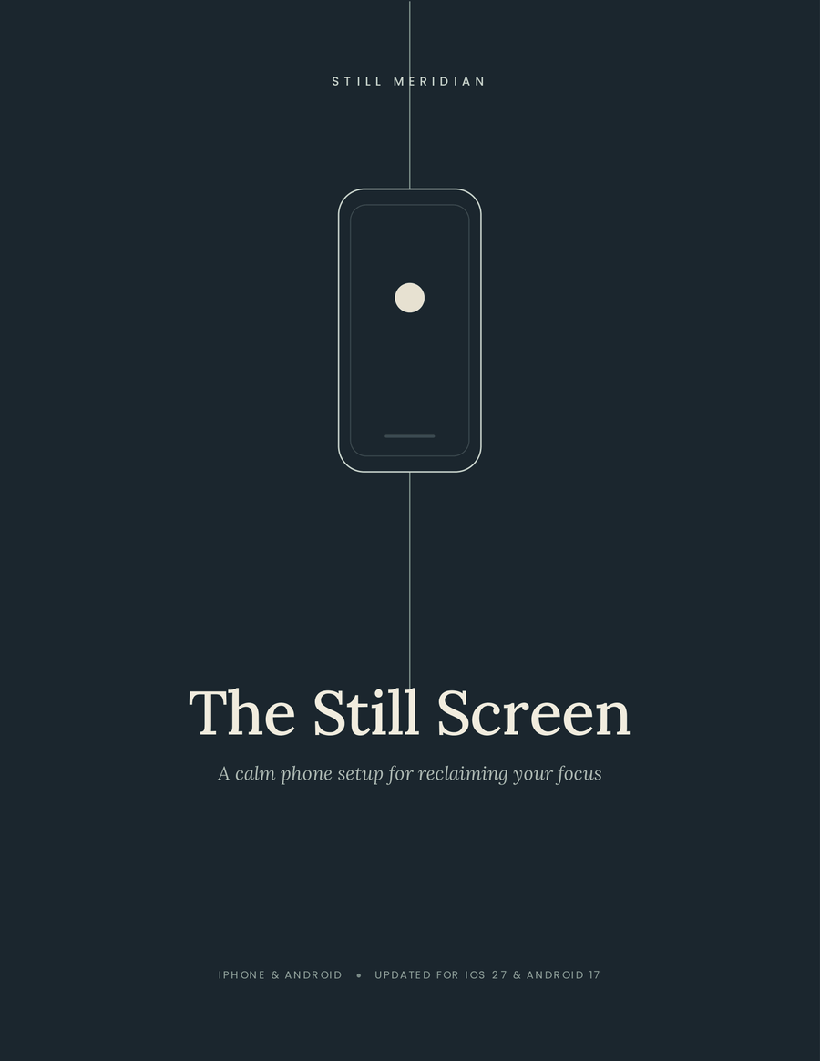 Cover of The Still Screen