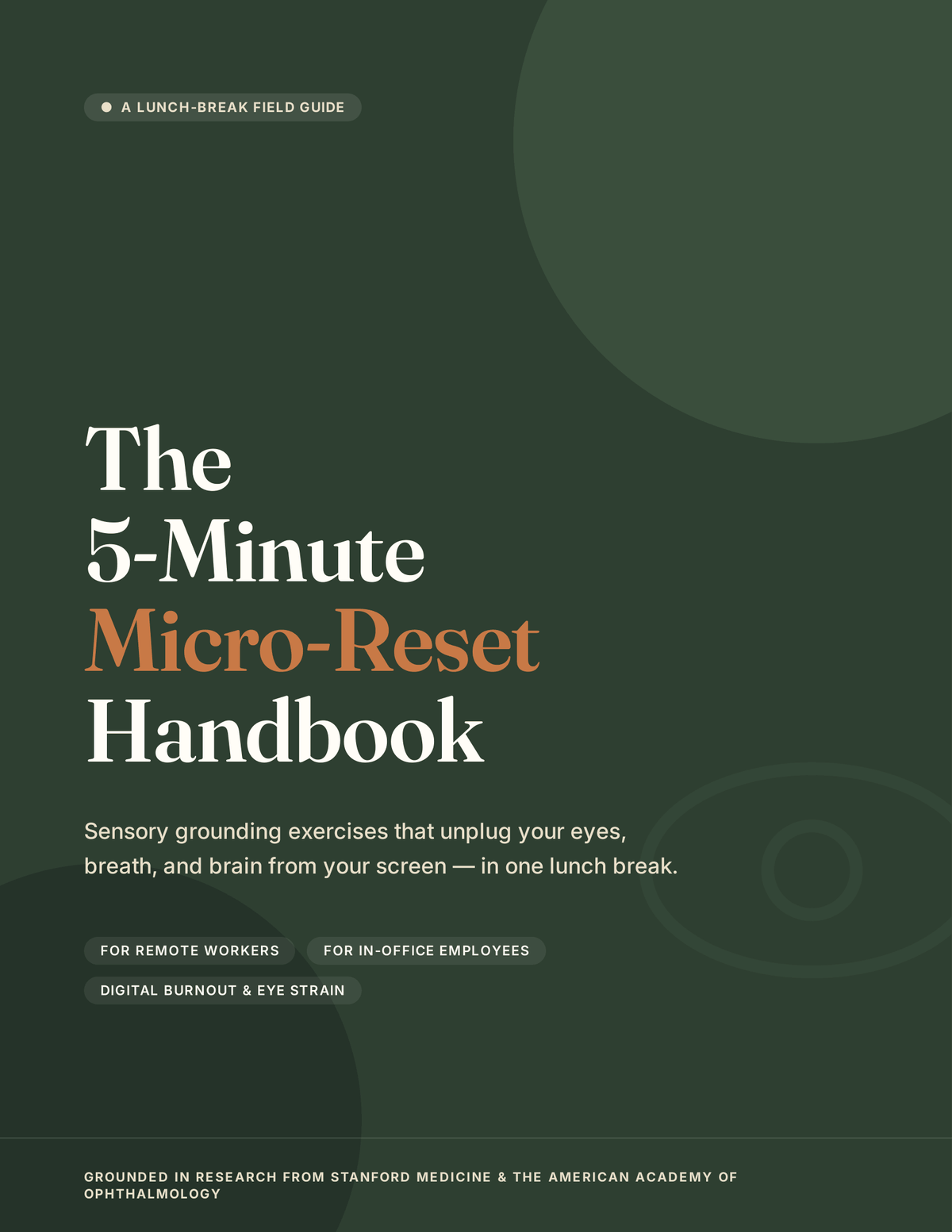The 5 Minute Micro Reset Handbook